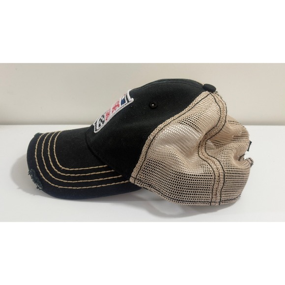 Penske Racing Trucker Hat Cap Ripped Visor Design NEW - Picture 2 of 7